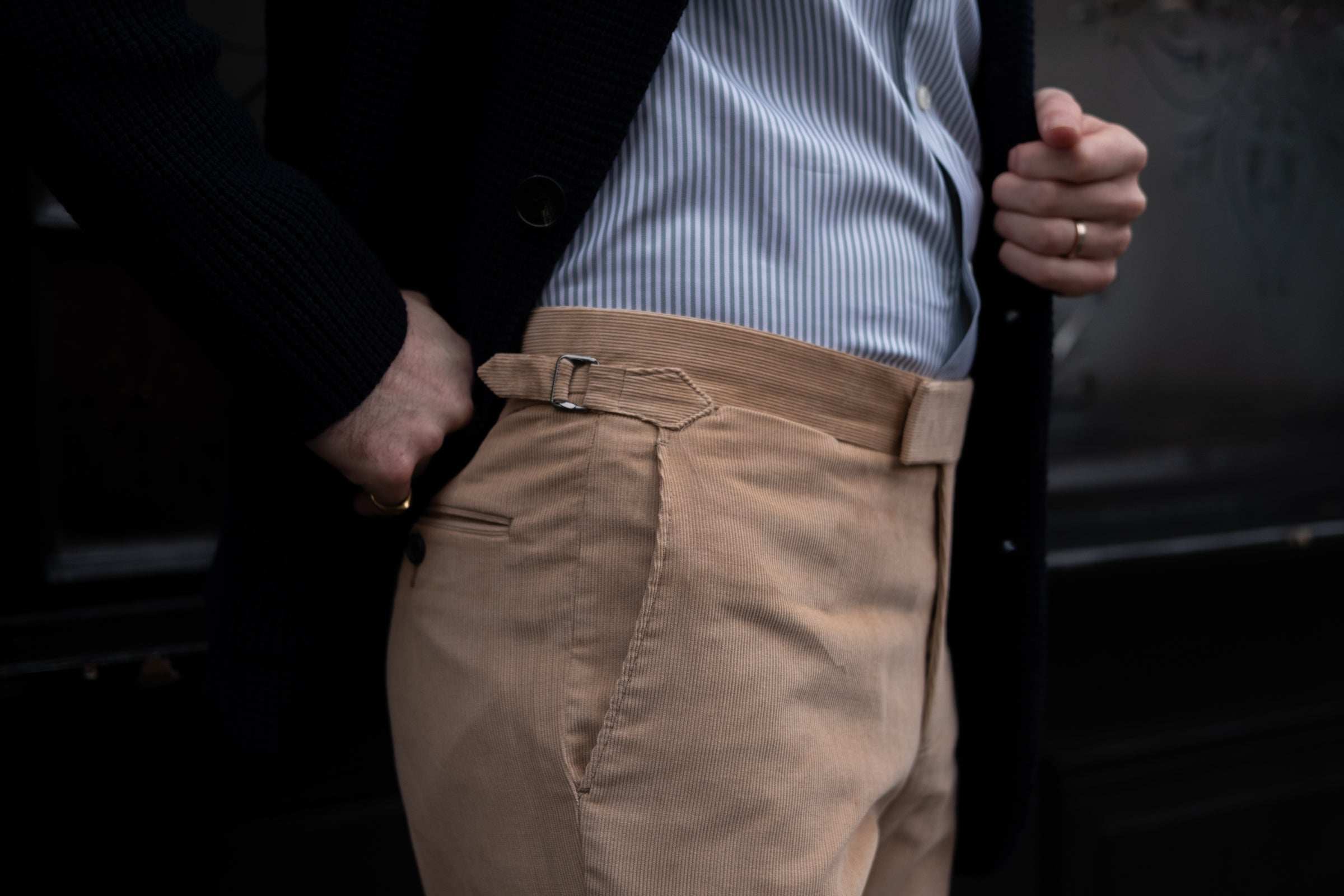 Kit Blake - Savile Row inspired trousers