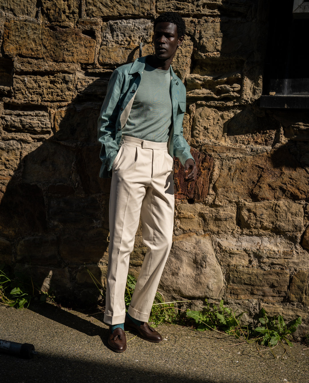 How To Wear White Trousers