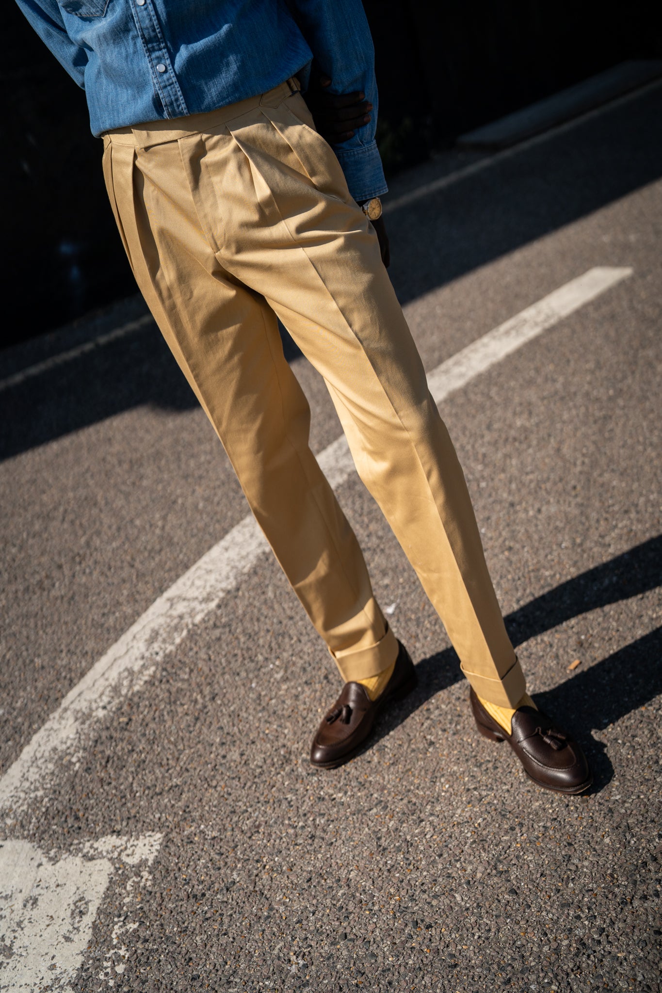 Elevating Your Smart-Casual Style With Kit Blake Cotton Trousers