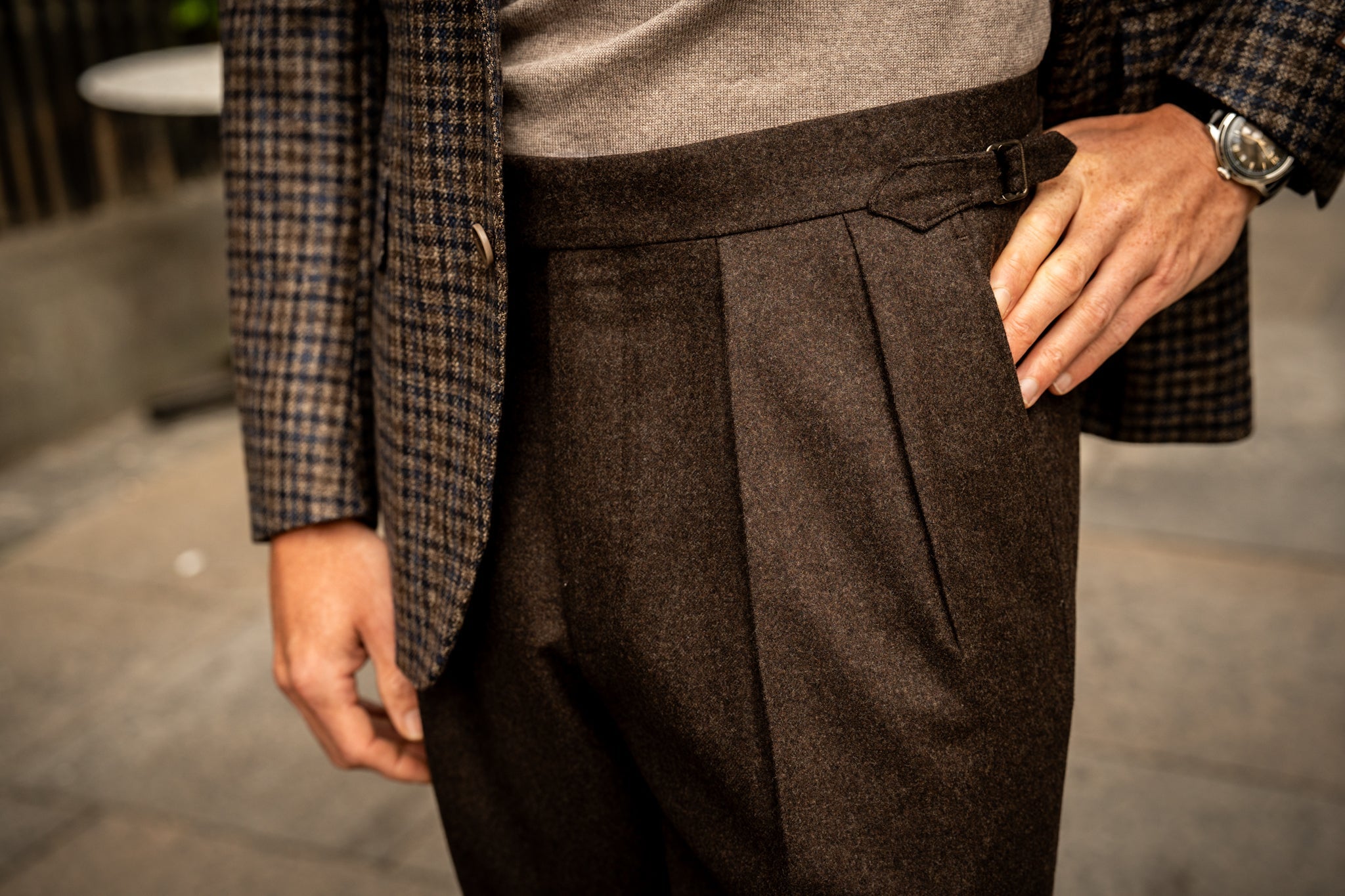 Wool Trousers