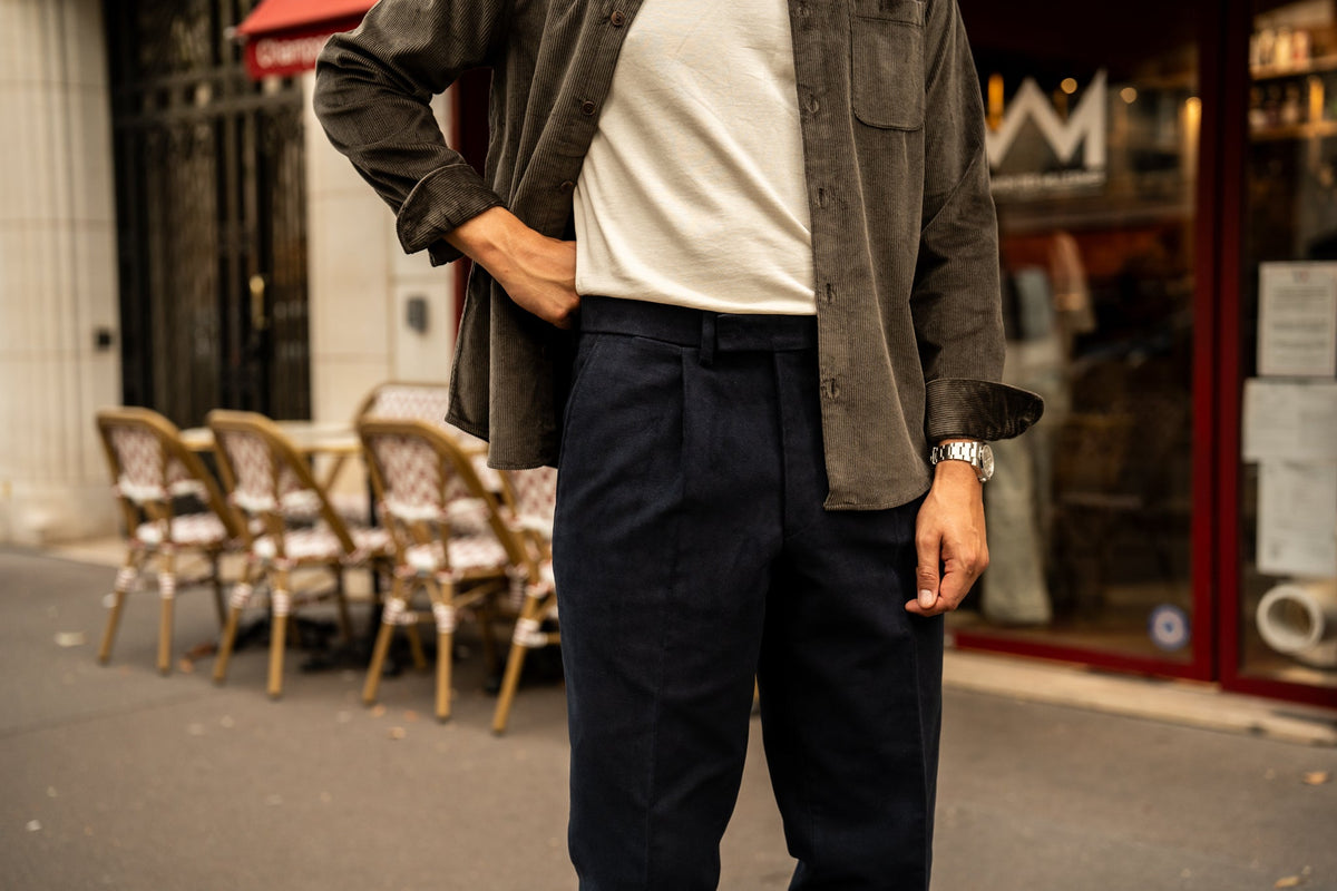 Moleskin Cotton Trousers