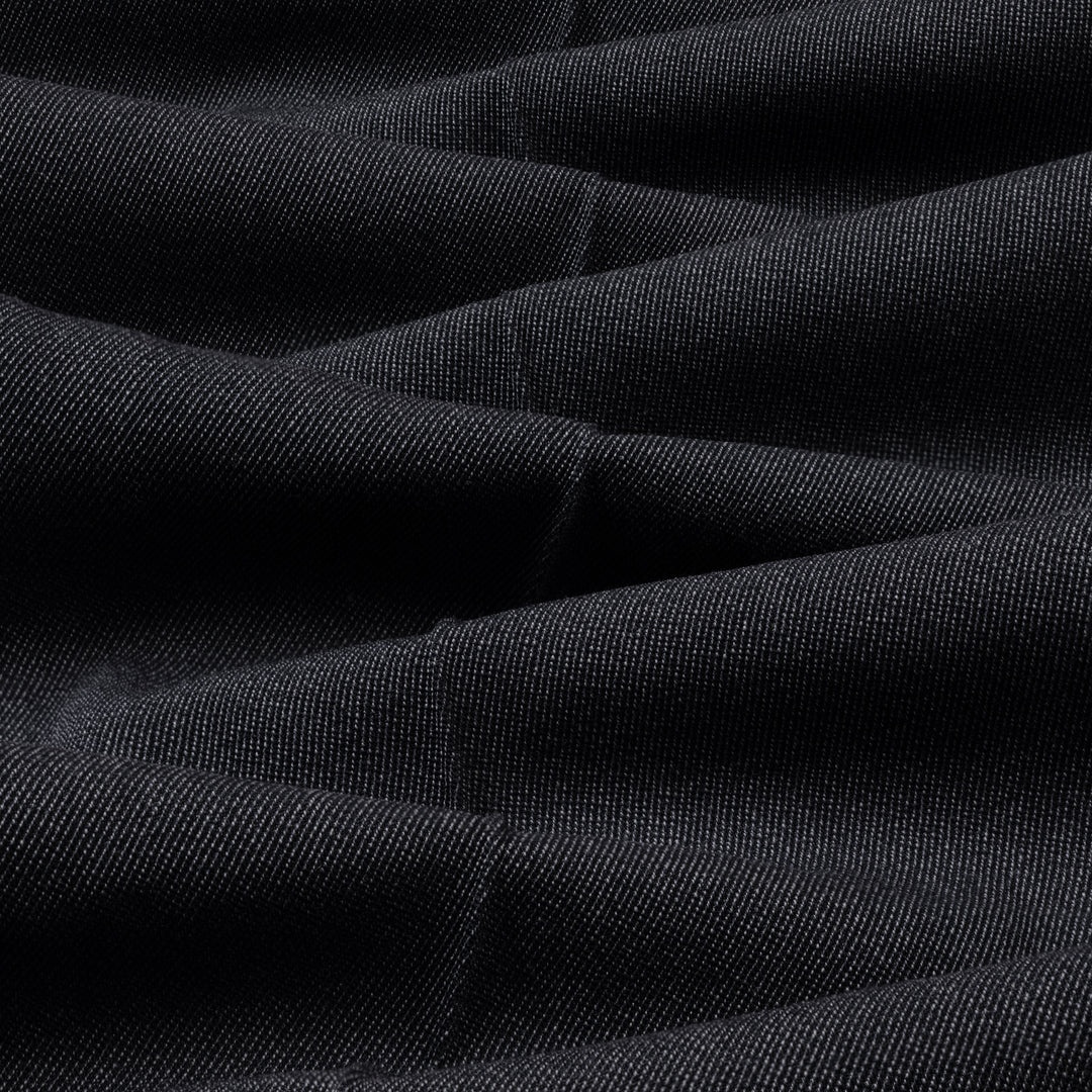 Aleks Charcoal W. Bill Whipcord Trousers-Kit Blake