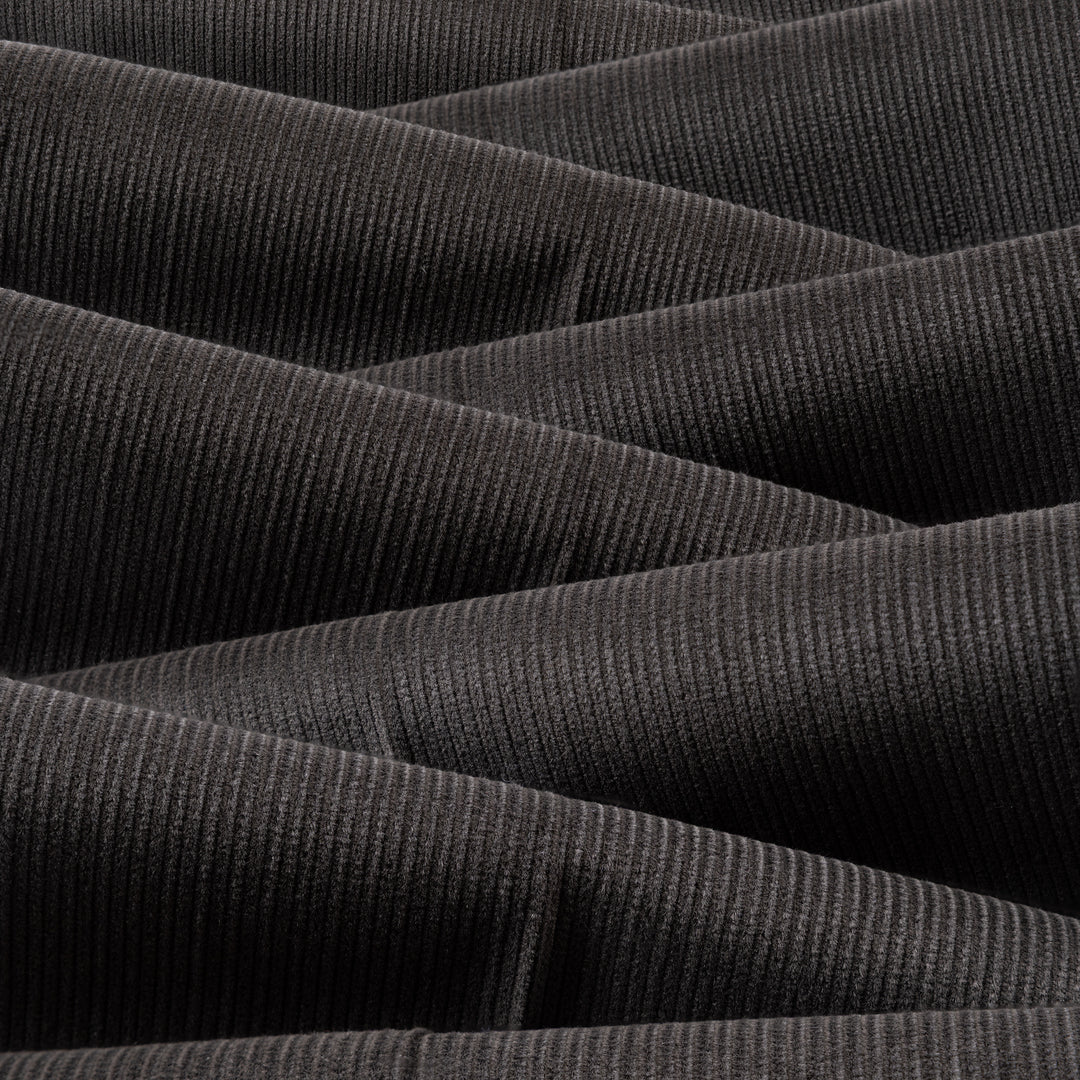 Aleks Grey Cotton Corduroy Trousers-Kit Blake