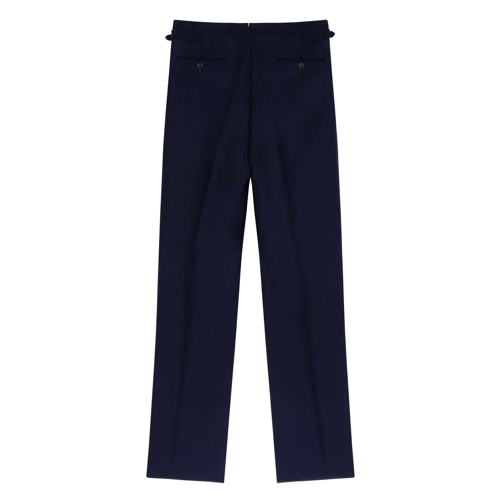 Aleks Navy Fresco Wool Trousers – Kit Blake Aleks Navy Fresco Wool Trousers – Kit Blake