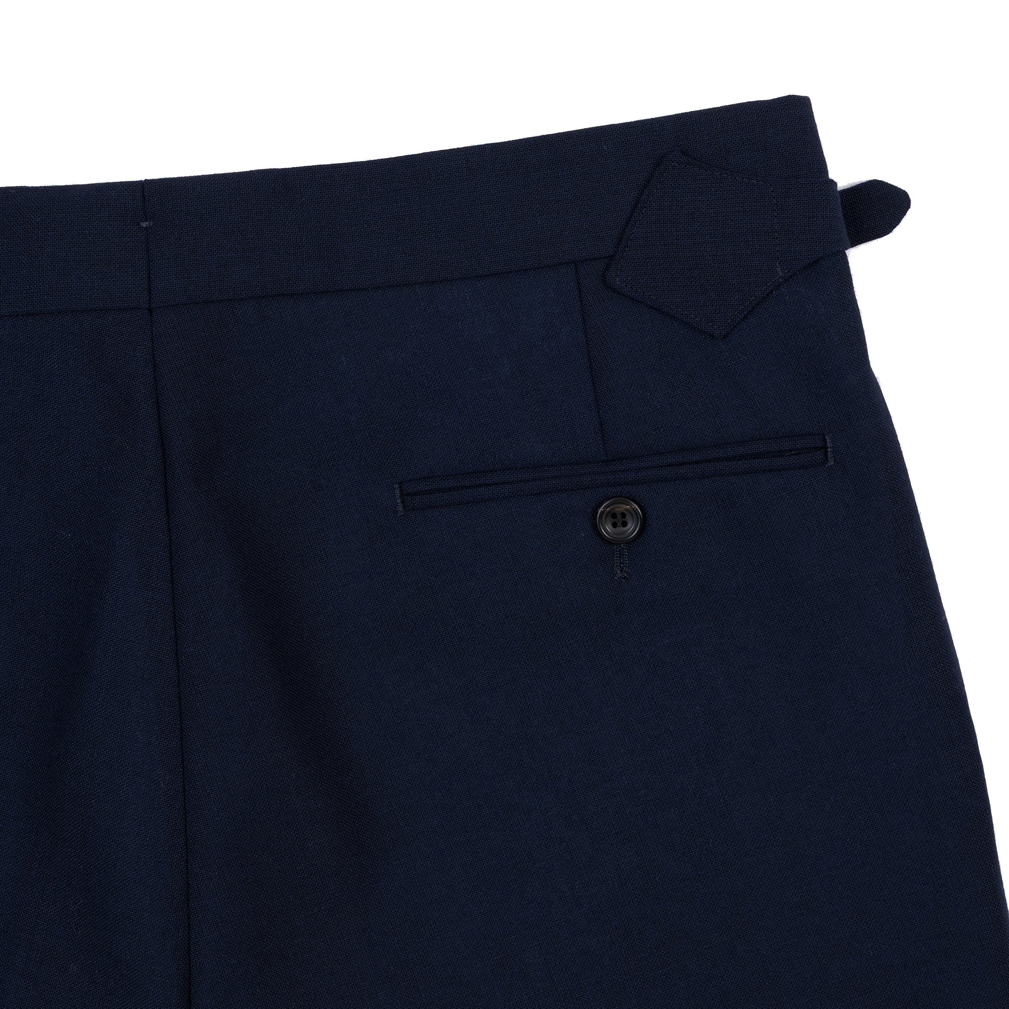 Aleks Navy Fresco Wool Trousers – Kit Blake Aleks Navy Fresco Wool Trousers – Kit Blake