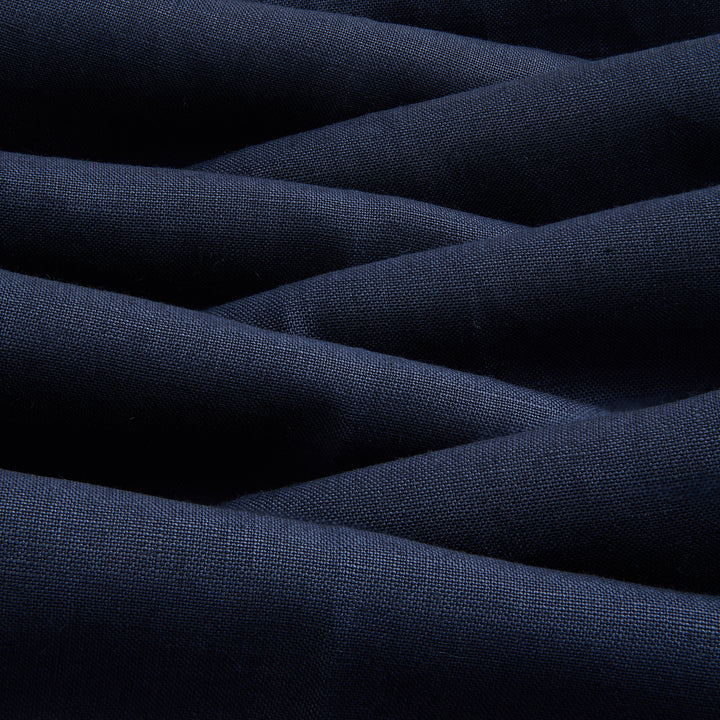 Aleks Navy Linen Trousers