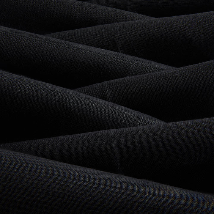 Aleks Black Linen Trousers