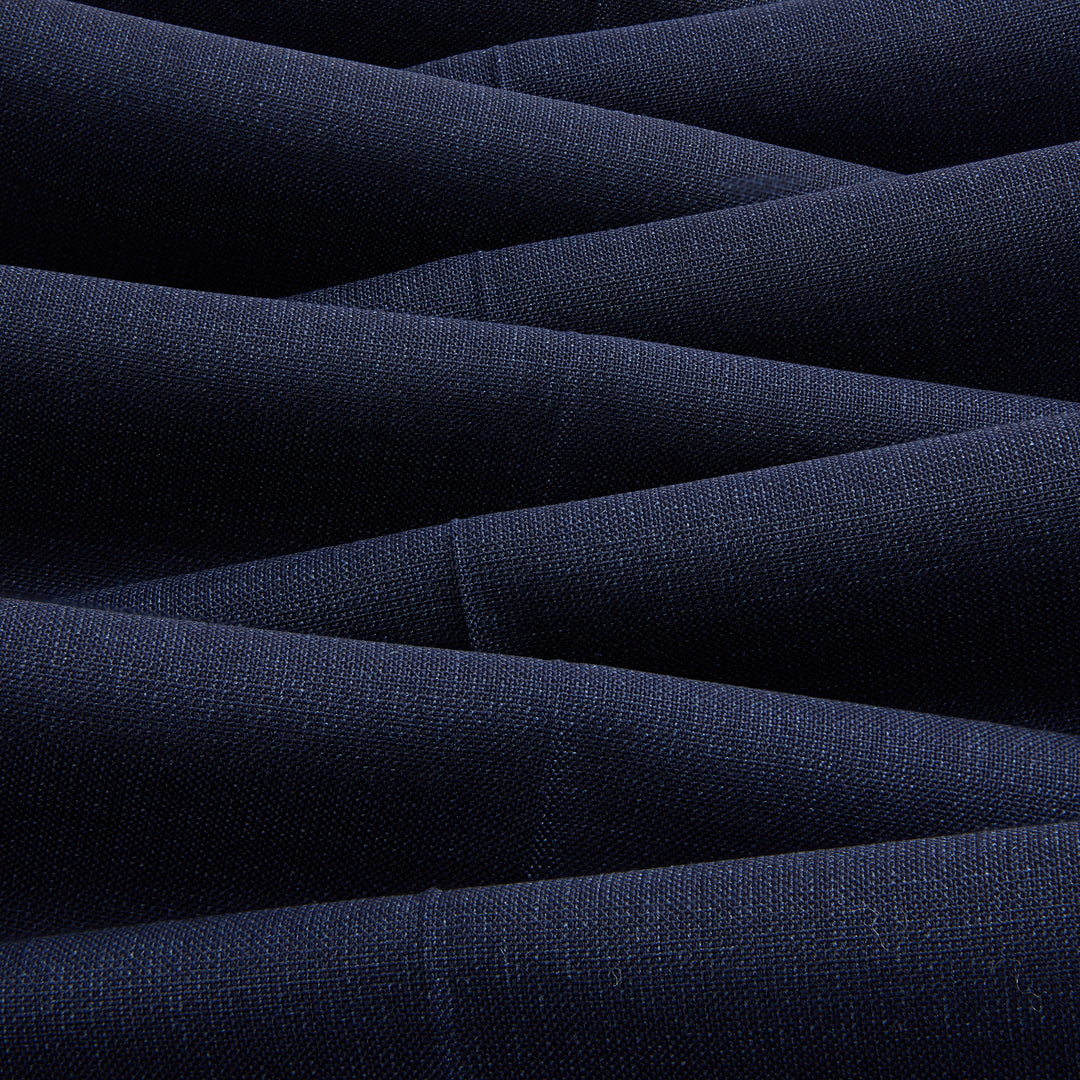 Aleks Navy Tropical Wool Trousers