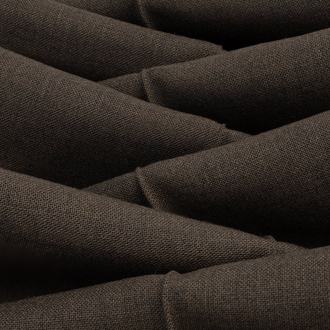 Aleks Brown Fresco Wool Trousers