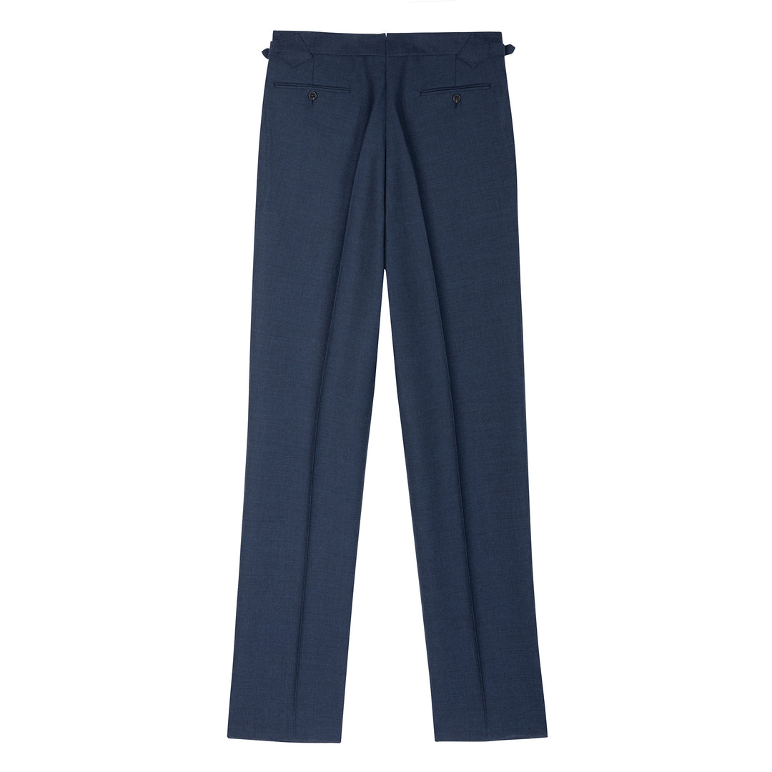 Aleks Blue Fresco Wool Trousers