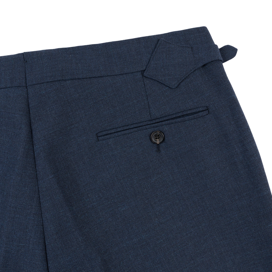 Aleks Blue Fresco Wool Trousers
