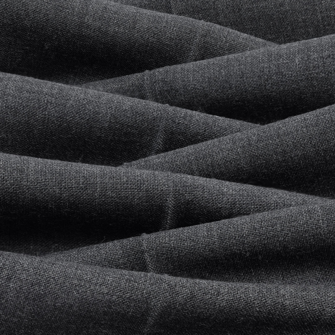 Aleks Mid Grey Fresco Wool Trousers