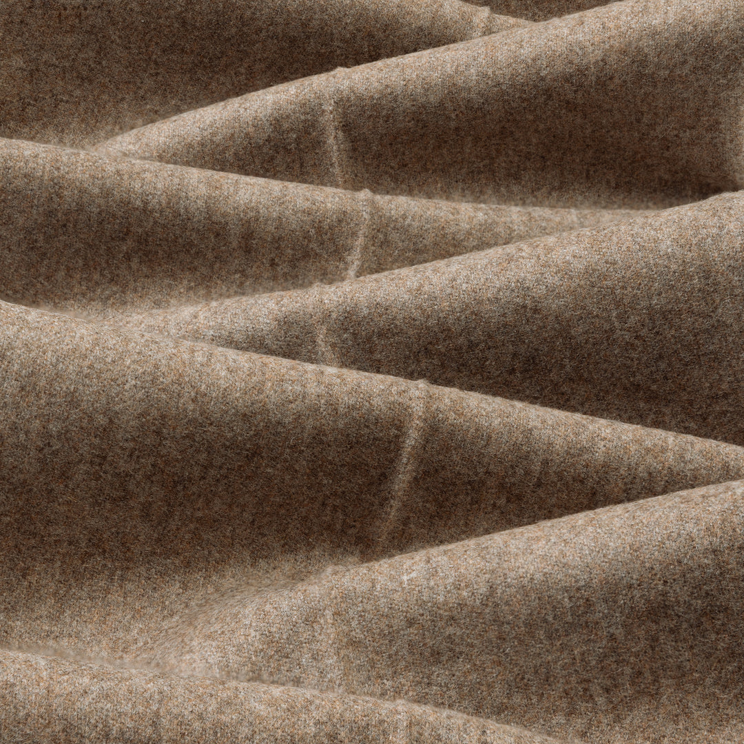 Delon Fawn Wool Flannel Trousers-Kit Blake