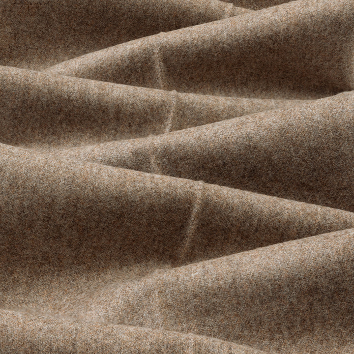 Delon Fawn Wool Flannel Trousers-Kit Blake