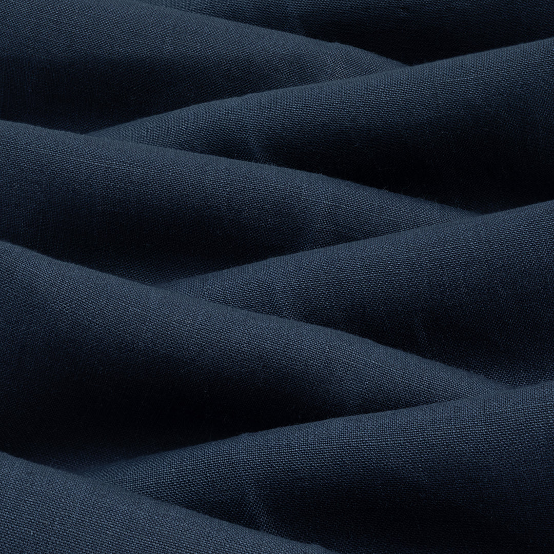 Delon Navy Linen Trousers