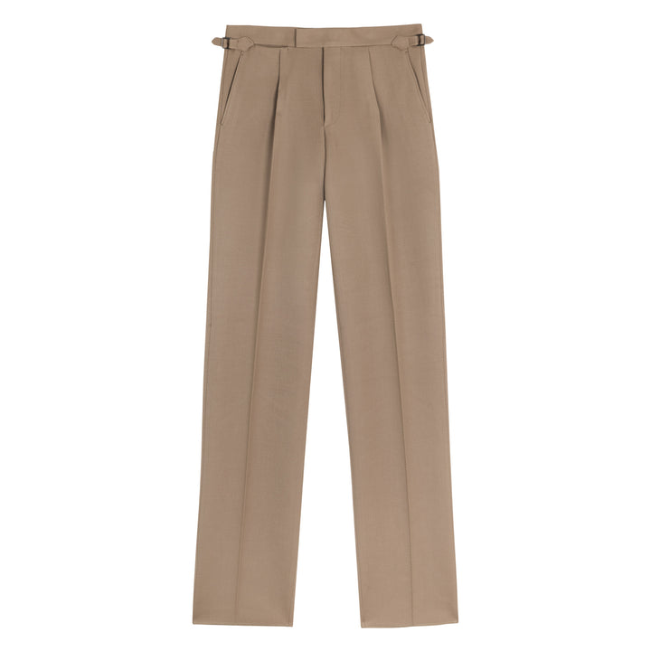 Duke Taupe W. Bill Cavalry Twill Trousers-Kit Blake