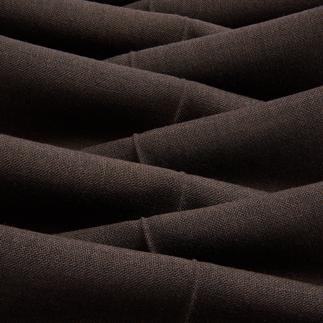 Duke Brown Fresco Wool Trousers