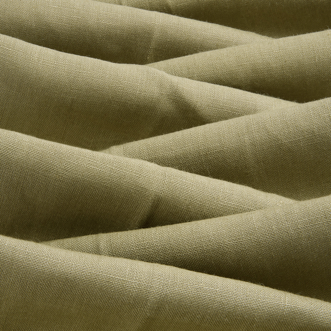 Duke Olive Linen Trousers