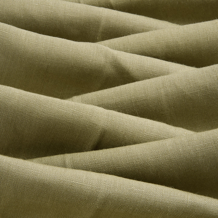 Duke Olive Linen Trousers