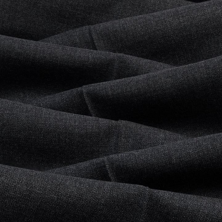 Duke Dark Grey Tropical Wool Trousers