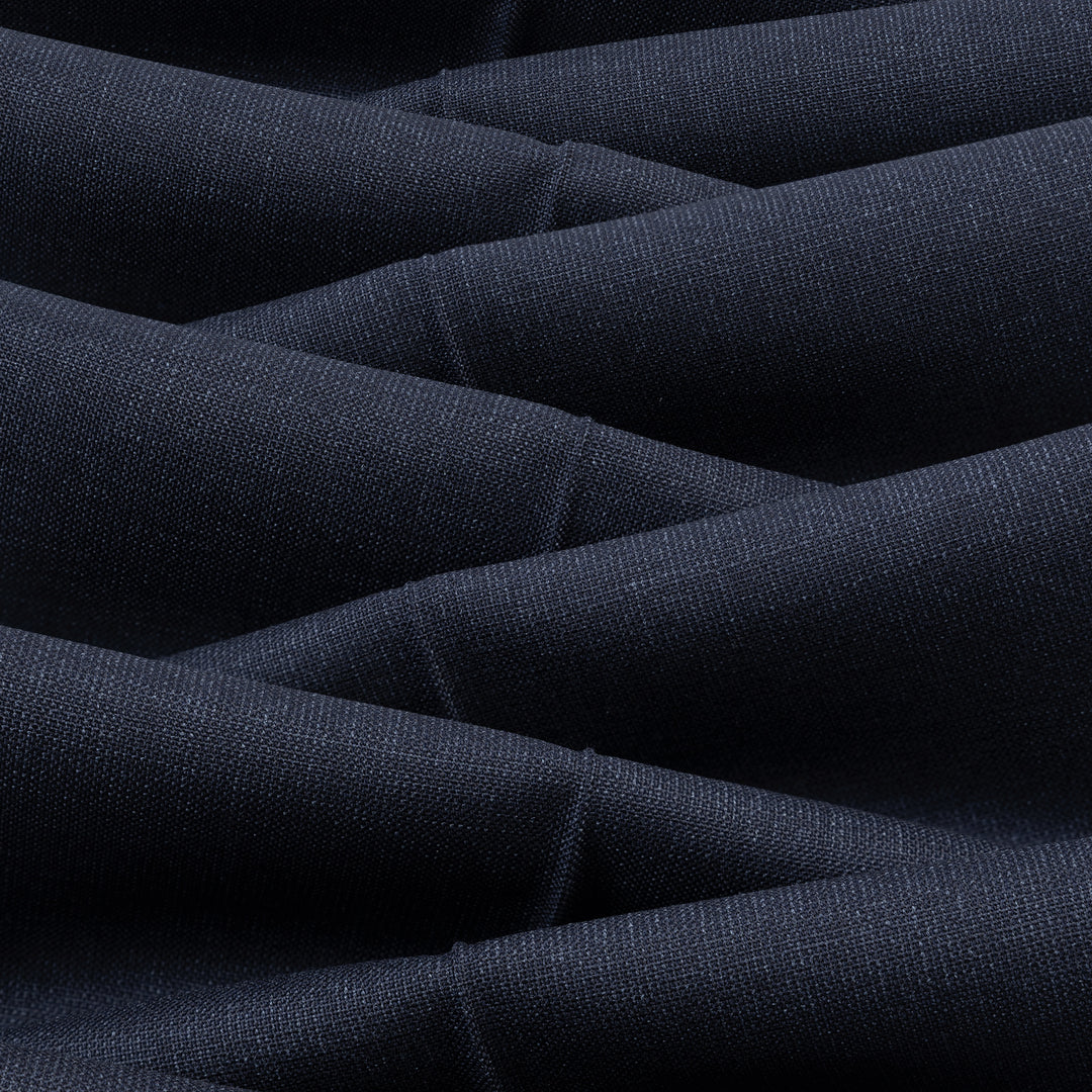 Duke Navy Tropical Wool Trousers