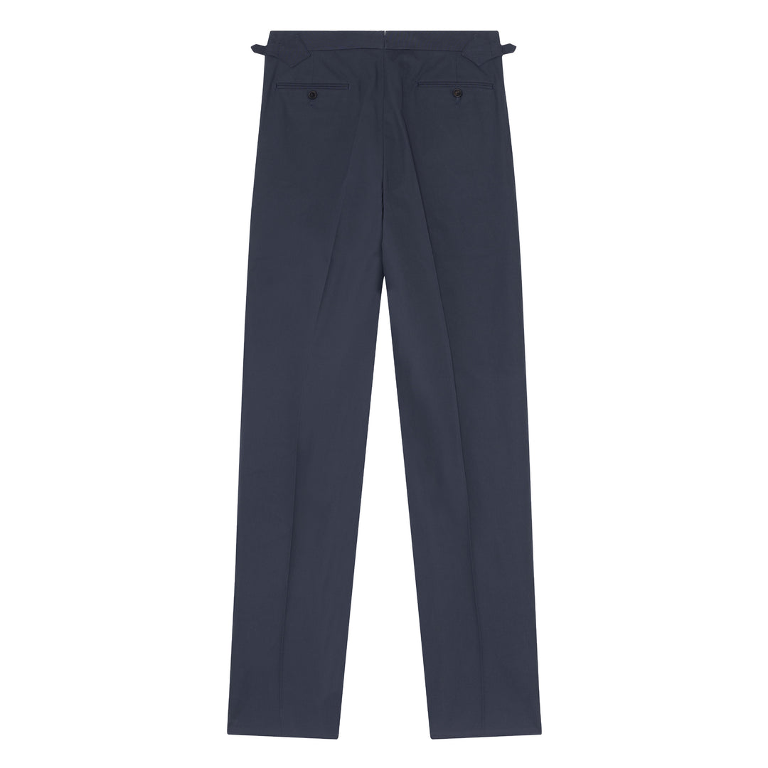 Duke Navy Cotton Trousers