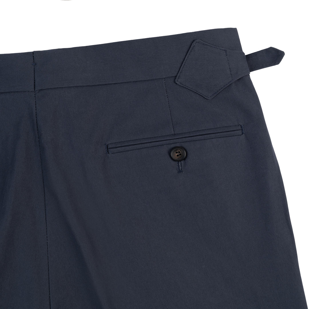 Duke Navy Cotton Trousers