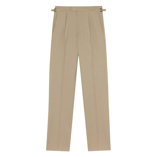 Duke Fawn Cotton Trousers