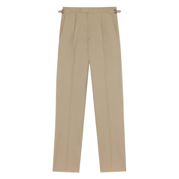 Duke Fawn Cotton Trousers