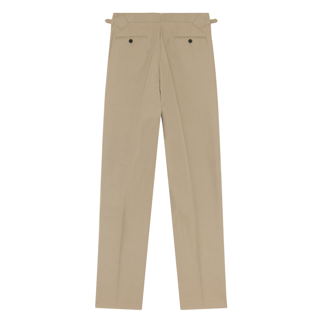 Duke Fawn Cotton Trousers