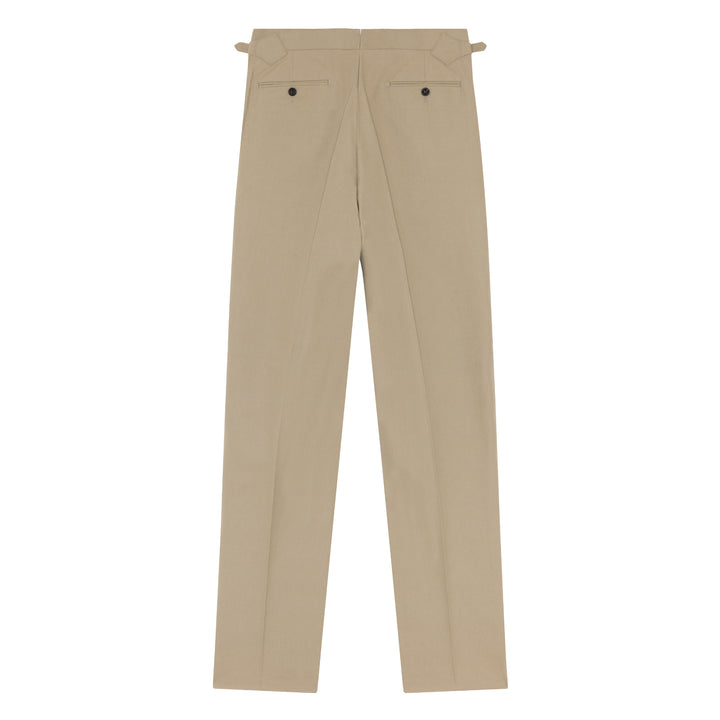 Duke Fawn Cotton Trousers