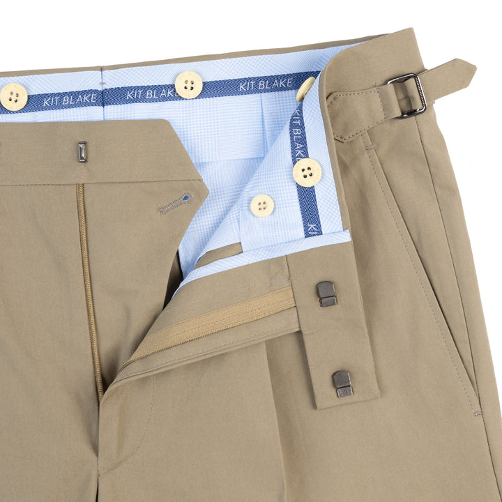 Duke Fawn Cotton Trousers