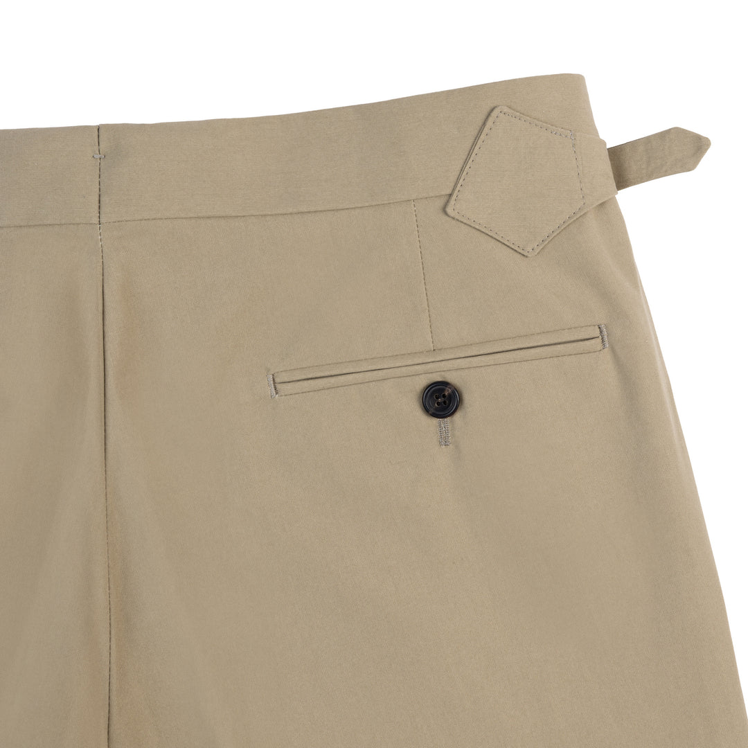 Duke Fawn Cotton Trousers