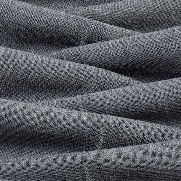 Duke Mid Grey Tropical Wool Trousers