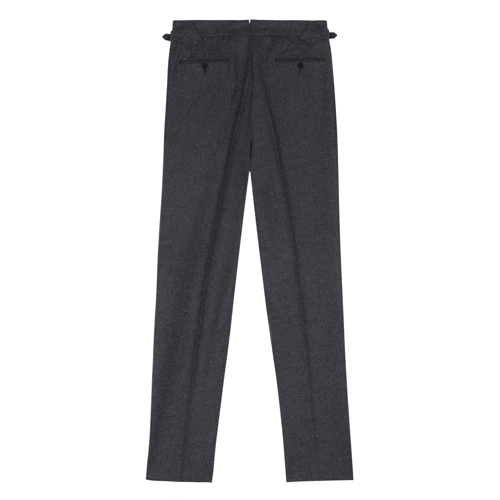 Grant Blue Fox Brothers Wool Flannel Trousers-Kit Blake