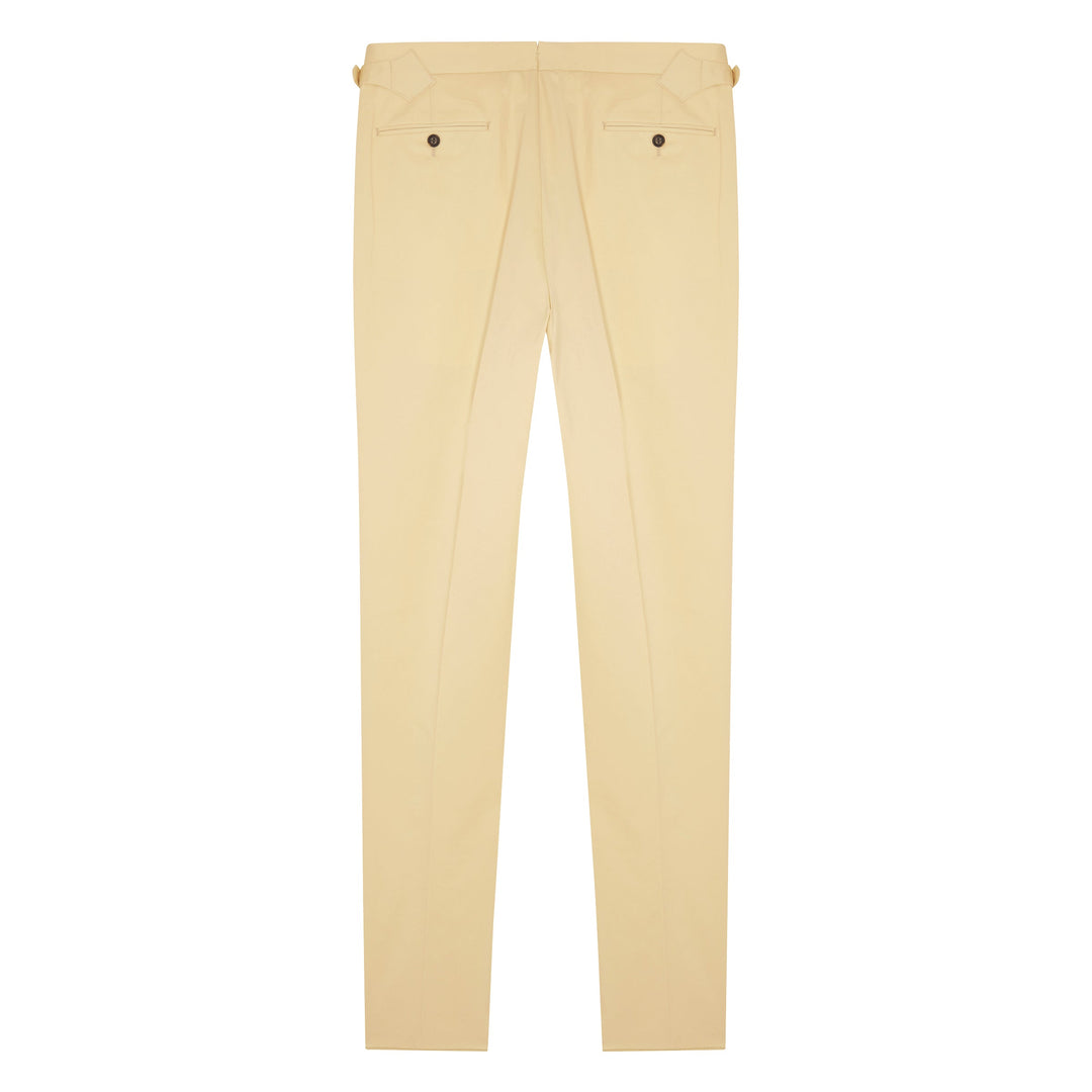 Grant Cream Cotton Trousers-Grant-Kit Blake