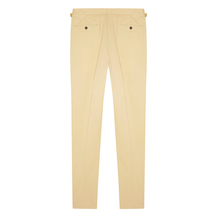 Grant Cream Cotton Trousers-Grant-Kit Blake