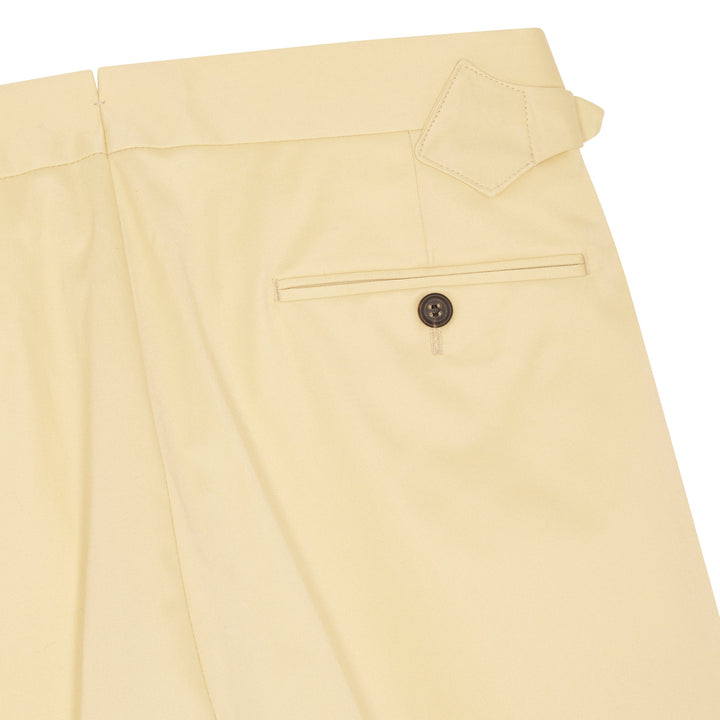 Grant Cream Cotton Trousers-Grant-Kit Blake