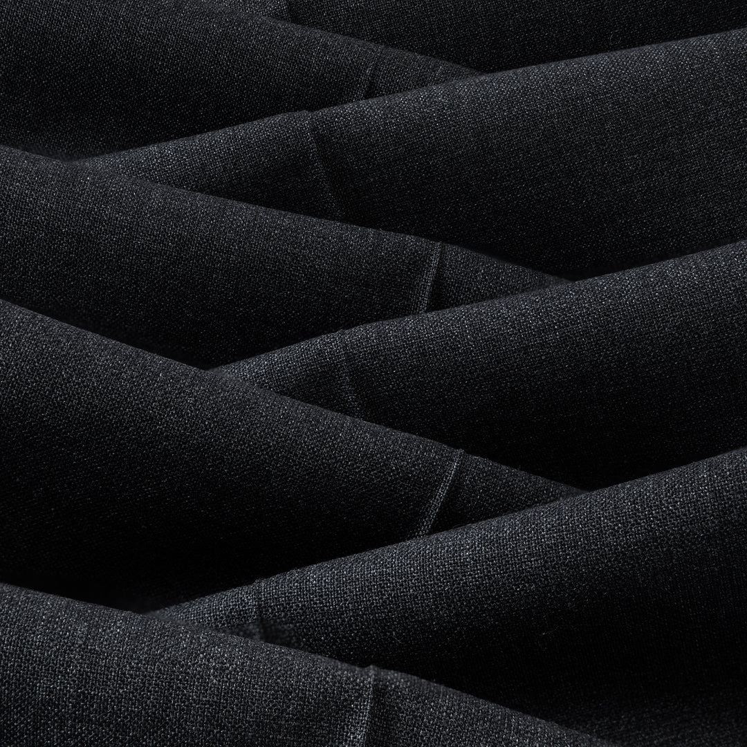 Grant Dark Grey Tropical Wool Trousers