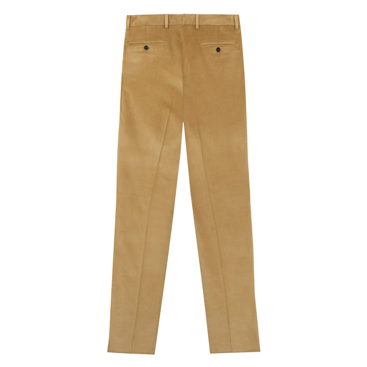 Grant Fawn Cotton Corduroy Trousers-Kit Blake
