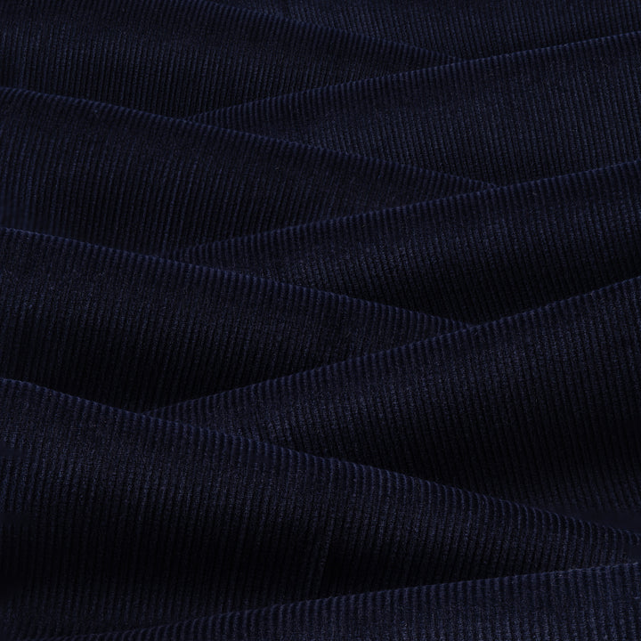 Grant Navy Cotton Corduroy Trousers-Kit Blake