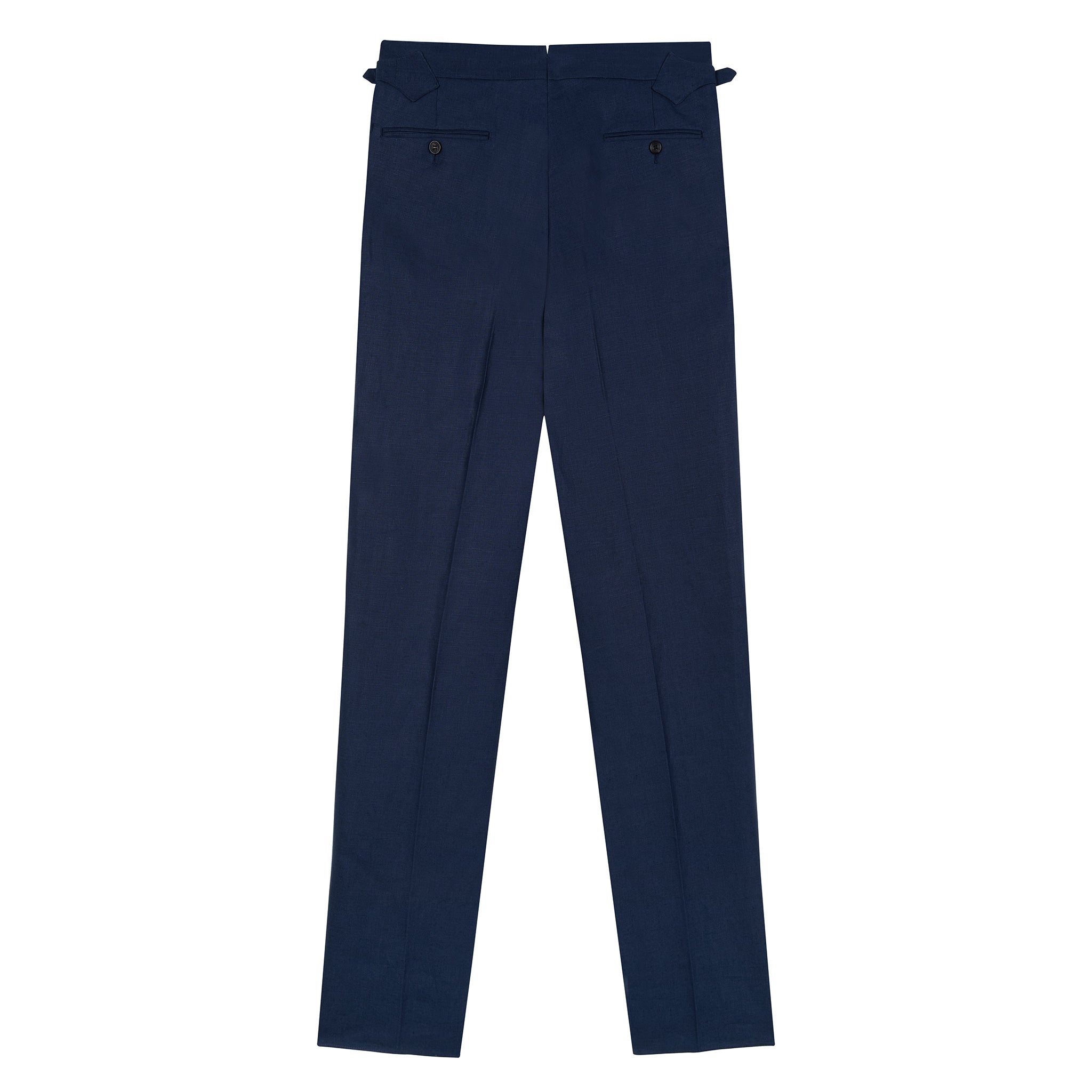 Grant Navy Linen Trousers – Kit Blake