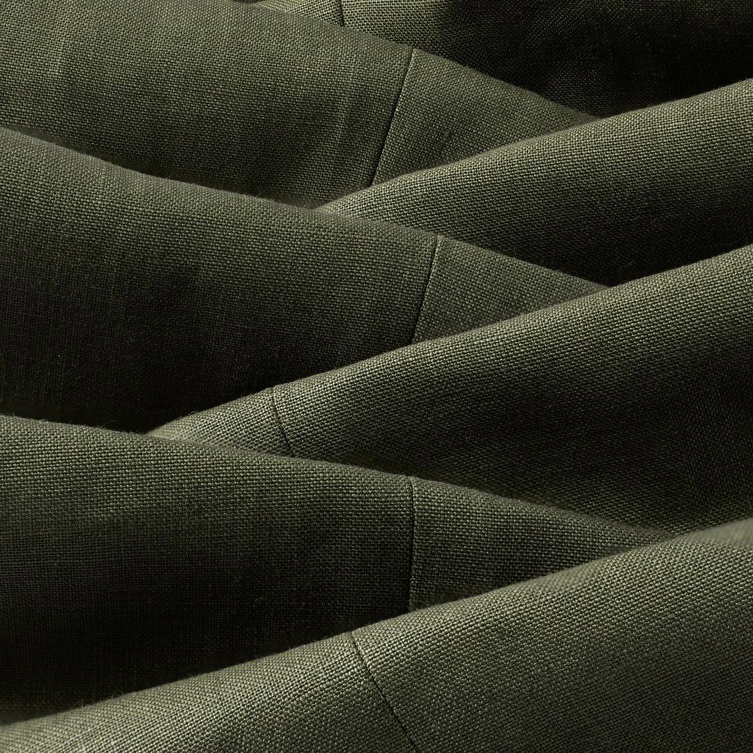 Grant Olive Linen Trousers