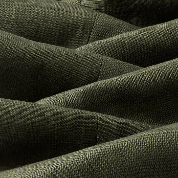 Grant Olive Linen Trousers