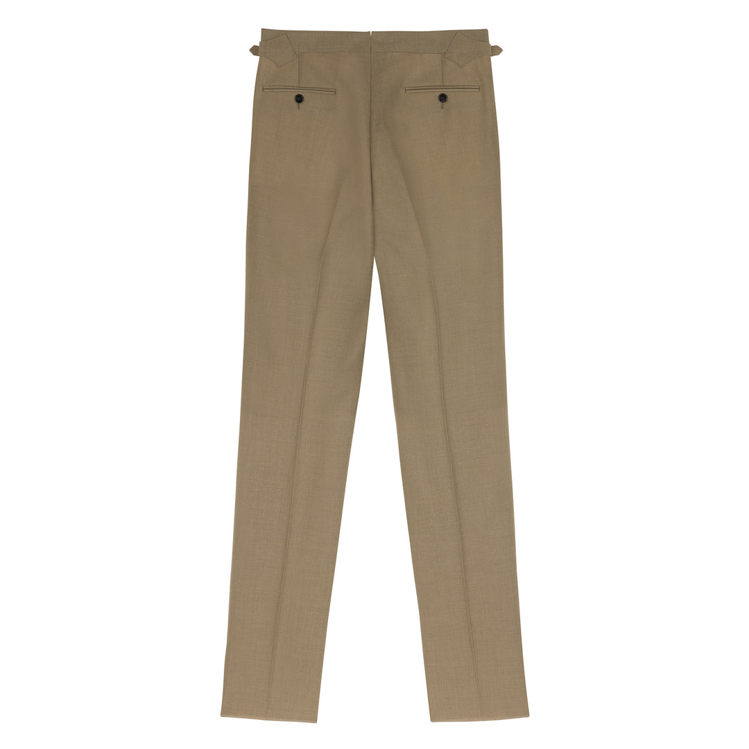Grant Sand Fresco Wool Trousers