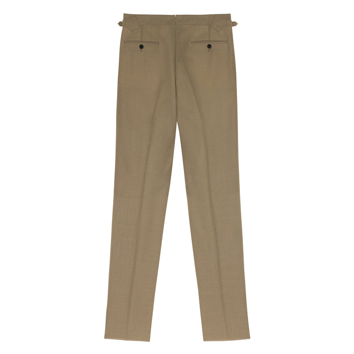 Grant Sand Fresco Wool Trousers