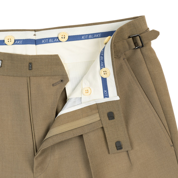 Grant Sand Fresco Wool Trousers