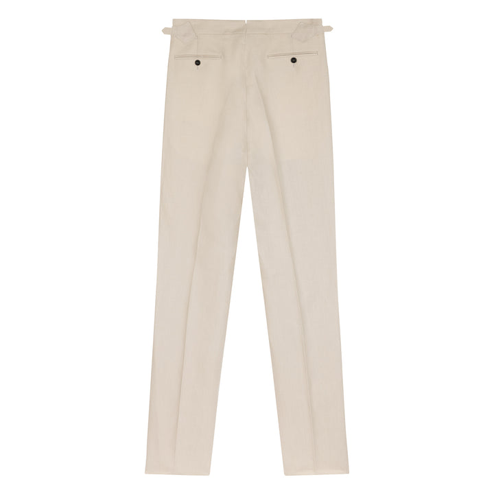 Grant Stone Linen Trousers