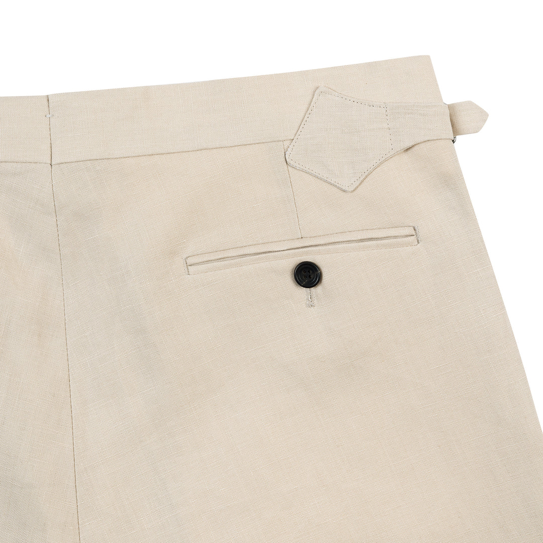 Grant Stone Linen Trousers