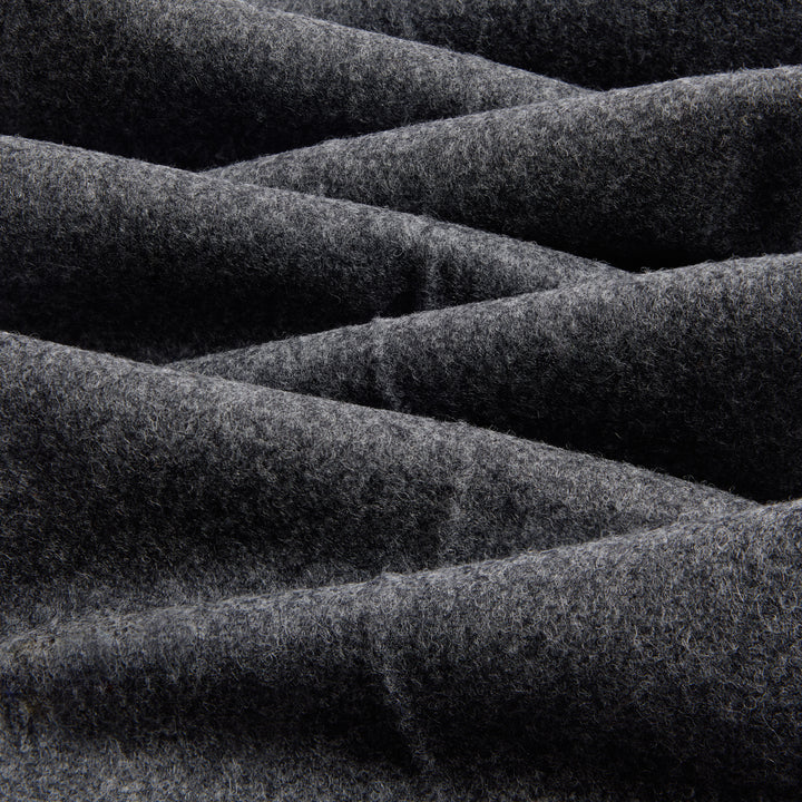 Grant Heavyweight Mid-Grey Wool Flannel Trousers